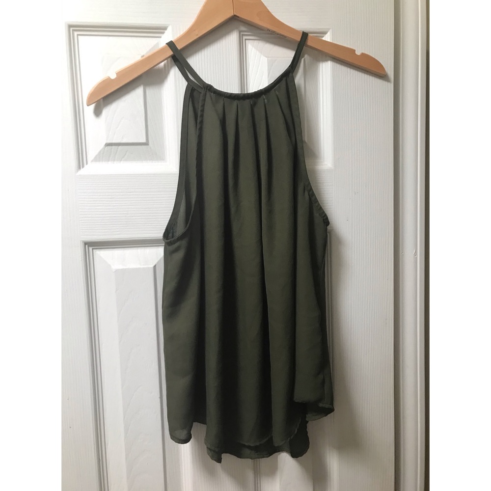 Army Green Top sz large